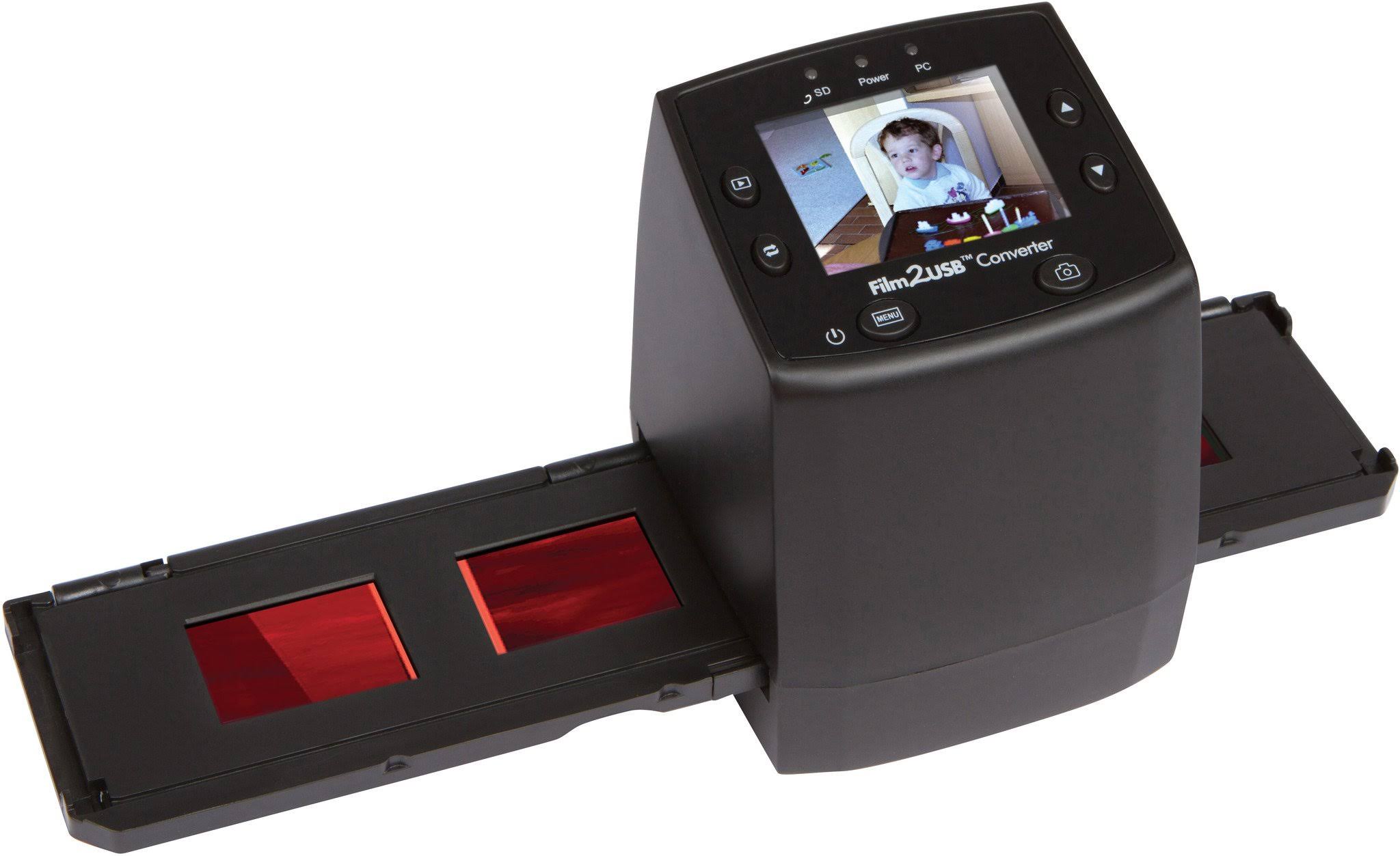 Clearclick Film to USB Converter 35mm Slide and Negative Scanner with 2.3x22 Color