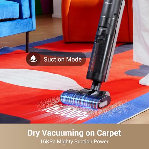 dreame G10 Pro Wet Dry Vacuum Cleaner, Vacuum Mop All in One with Auto Self-Cleaning, Floor Cleaner Machine for Hard Floor, 35 Mins Runtime, Edge Cleaning, Self-Propelled Vacuum Mop Combo