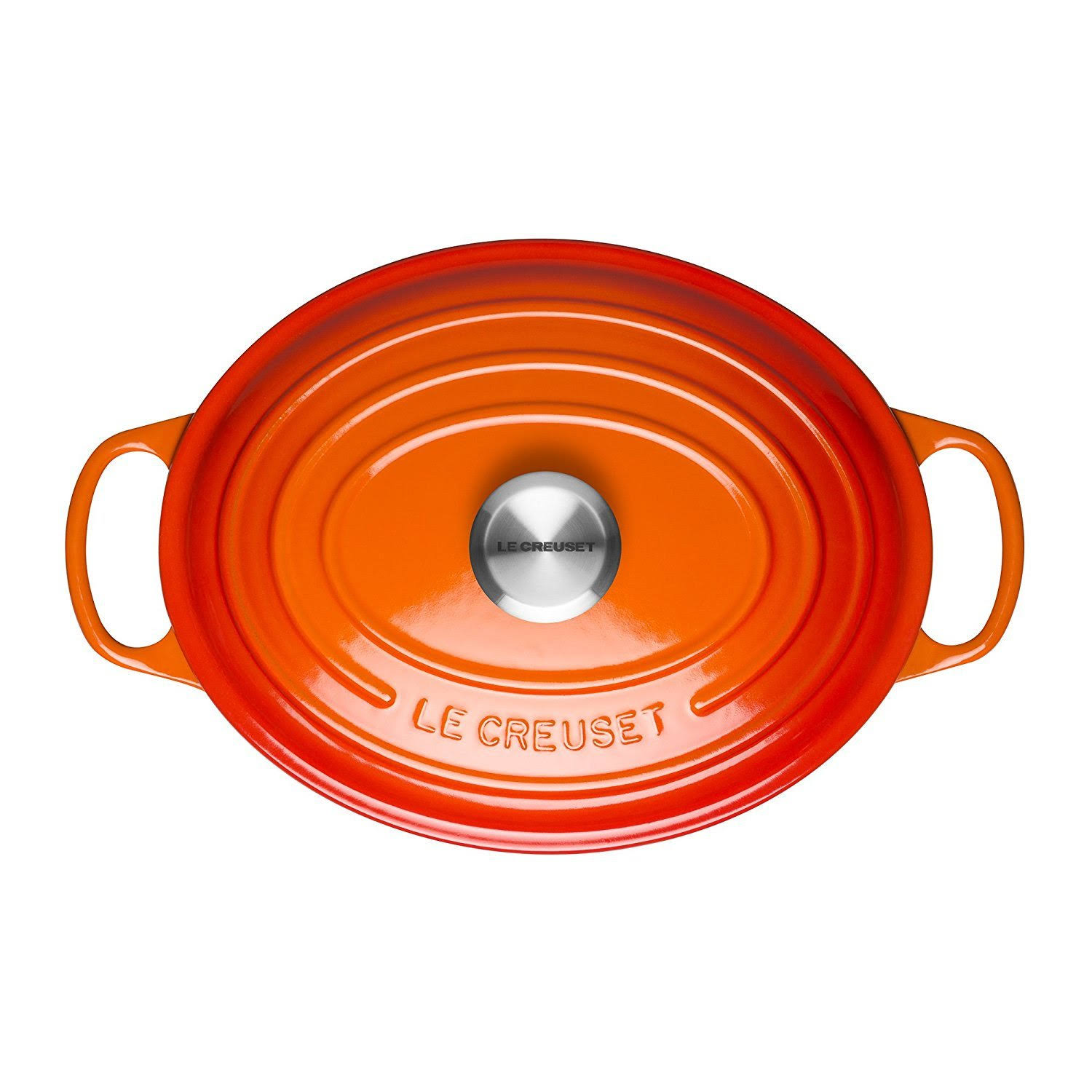 Le Creuset Oval Casserole Cast Iron 27 cm Volcanic