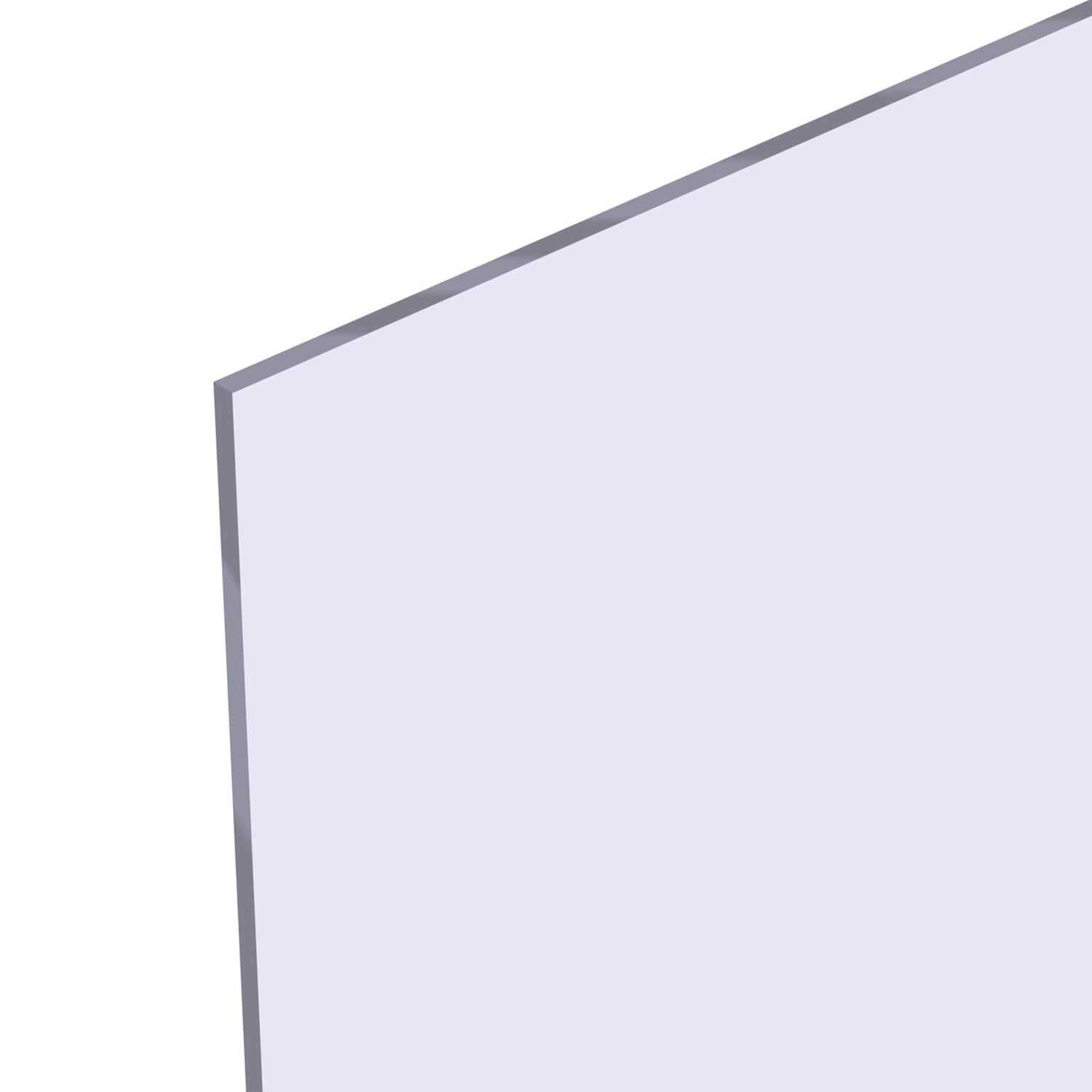 OPTIX 36 in. x 72 in. x 0.118 in. Acrylic Sheet