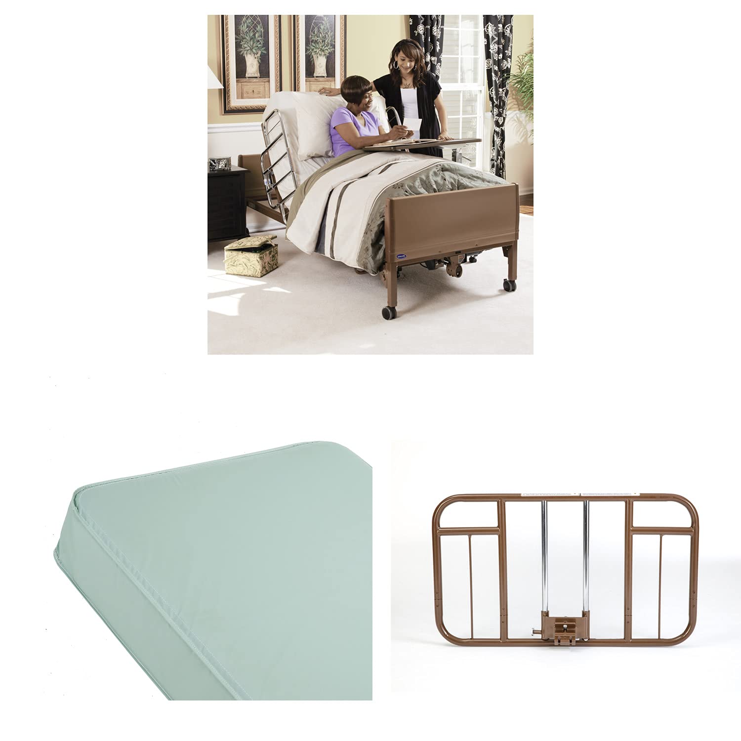 Invacare Homecare Bed | Full-Electric Hospital Bed for Home Use 23x36x88