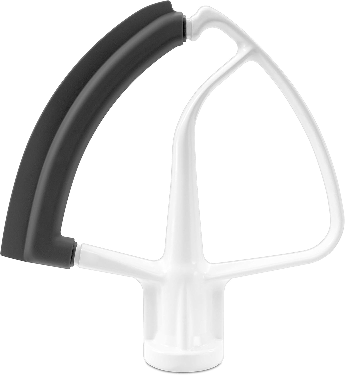 KitchenAid KSM150PSCU Artisan Series 5-Qt. Stand Mixer with Pouring Shield - Contour Silver and KitchenAid KFE5T Flex Edge Beater for Tilt-Head Stand Mixers Bundle