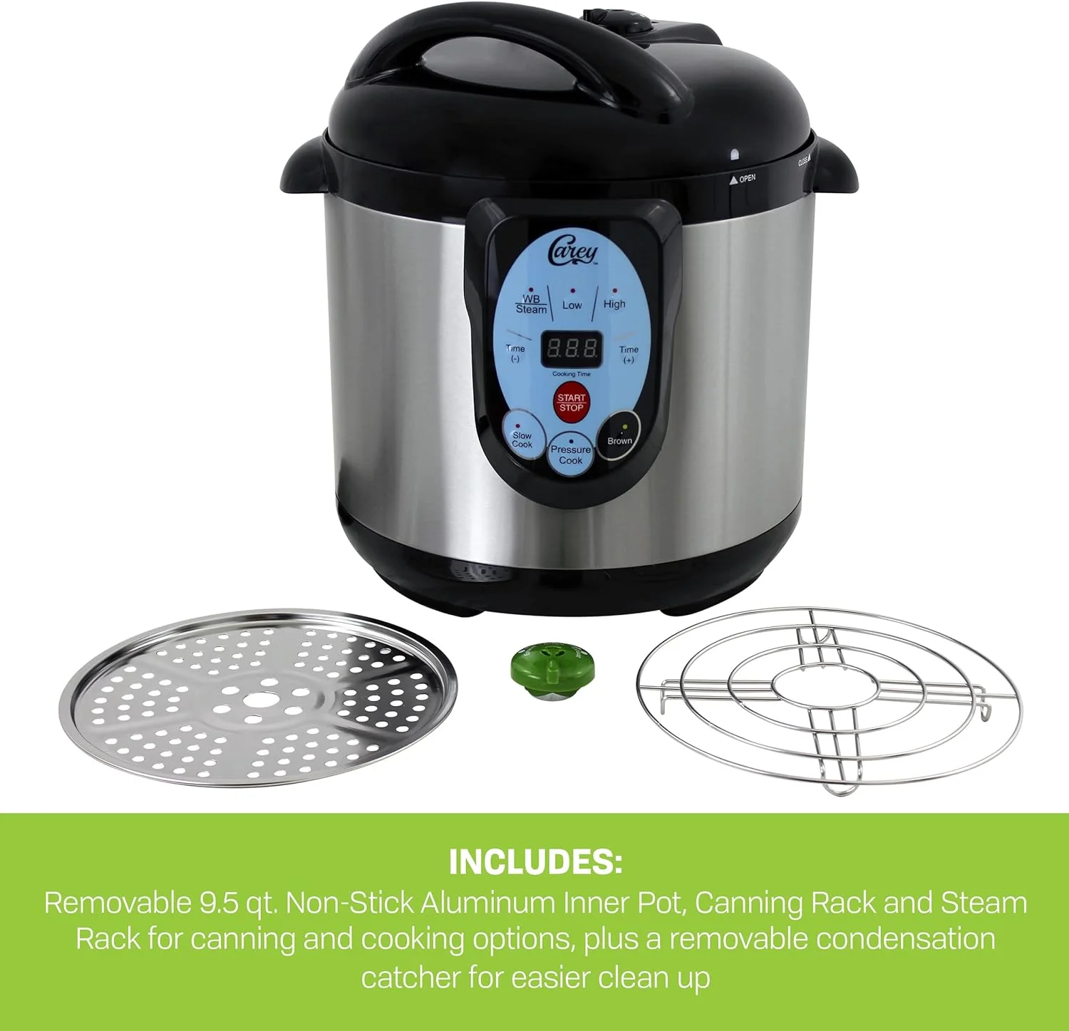 CAREY DPC-9SS Smart Pressure Canner & Cooker