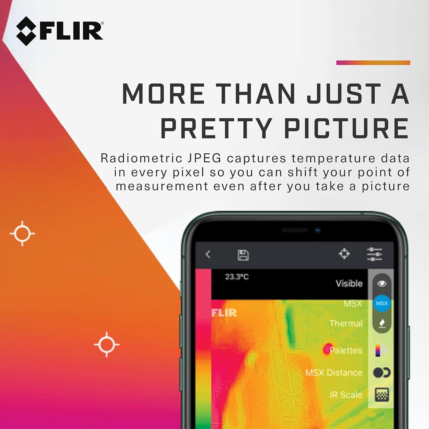 FLIR One Pro LT iOS Pro-Grade Thermal Camera for Smartphones
