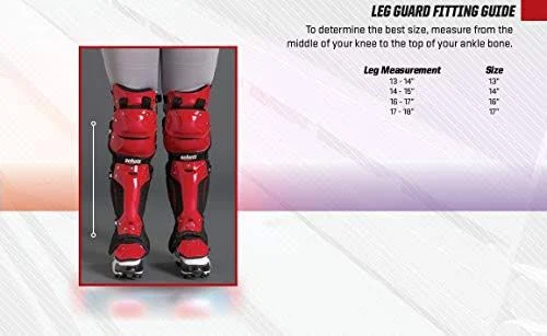 Schutt Sports S4.0 Baseball/Softball Catcher&s Leg Guards