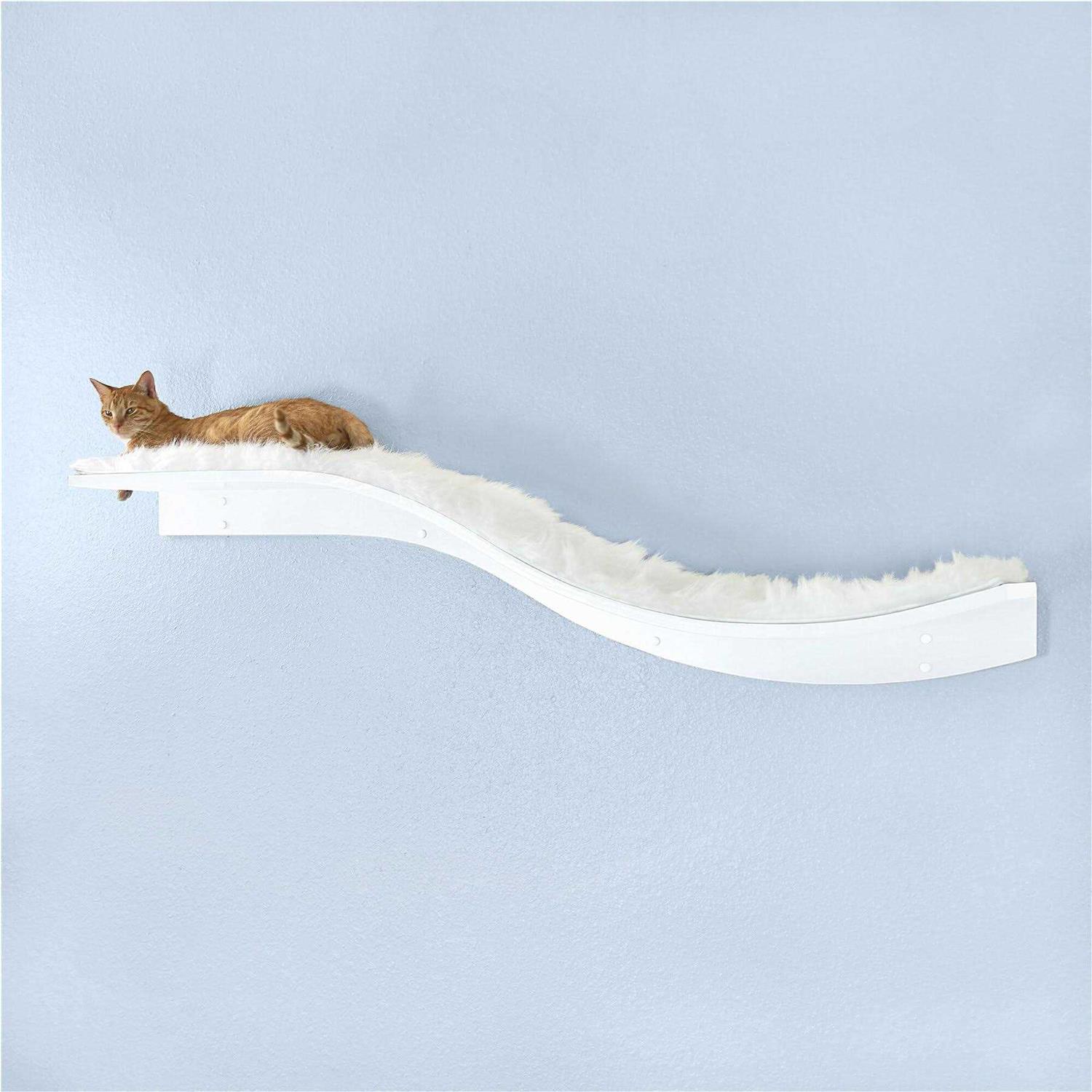The Refined Feline Lotus Branch Cat Shelf