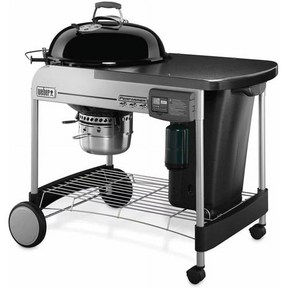 Weber Performer Deluxe 22" Black Charcoal Grill