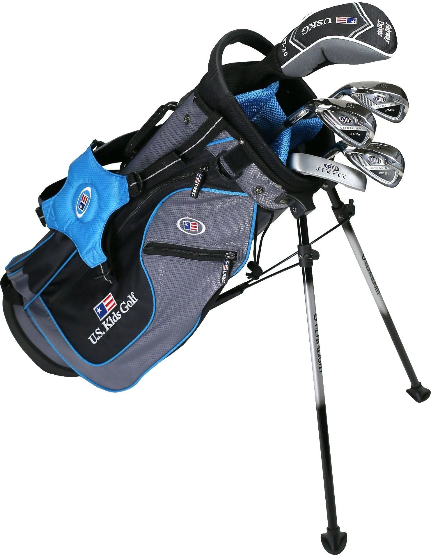 US Kids Golf Set UL48-u 5 Club Stand Set