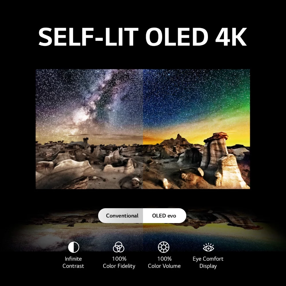 LG 42" Class 4K UHD OLED Web OS Smart TV with Dolby Vision C3 Series - OLED42C3PUA