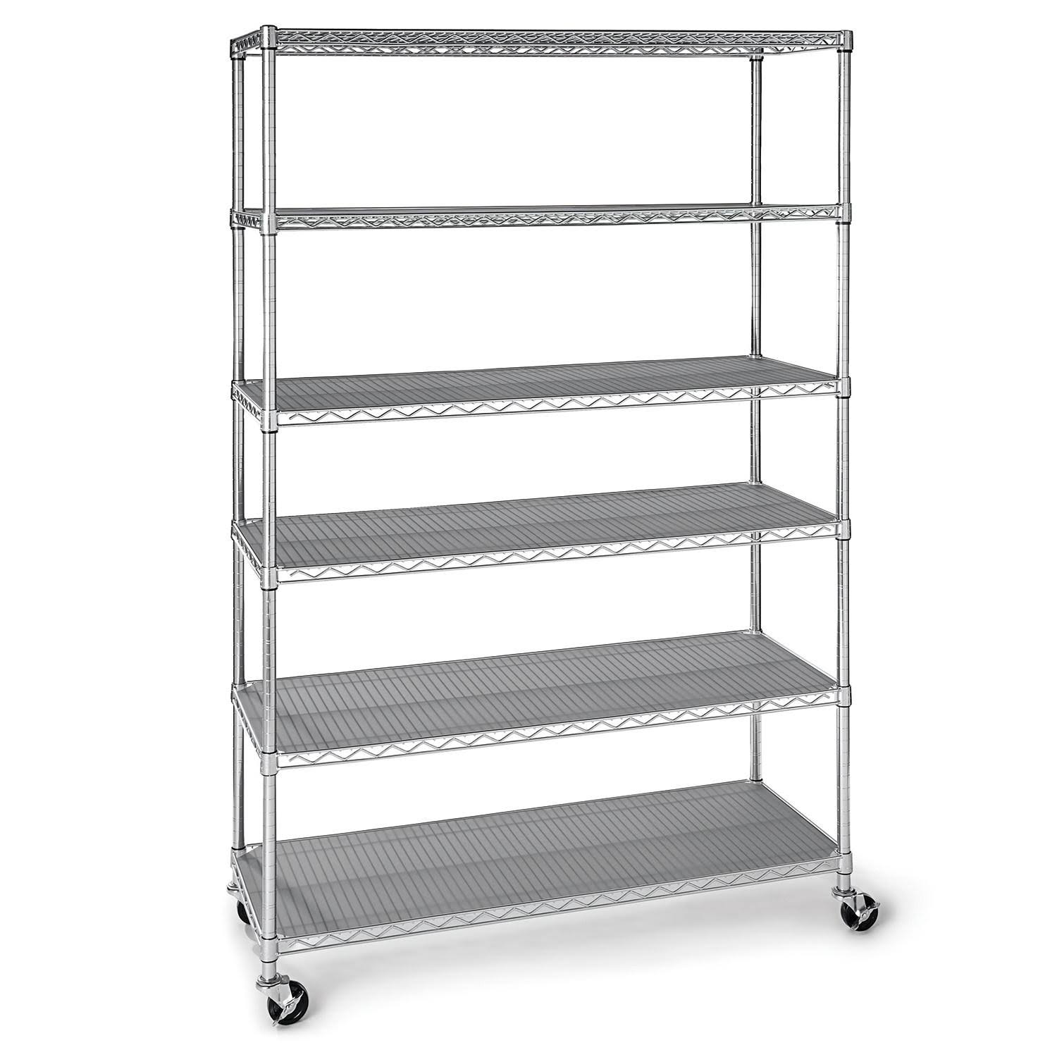 Members Mark 6-Level Commercial Storage Shelving, Grey