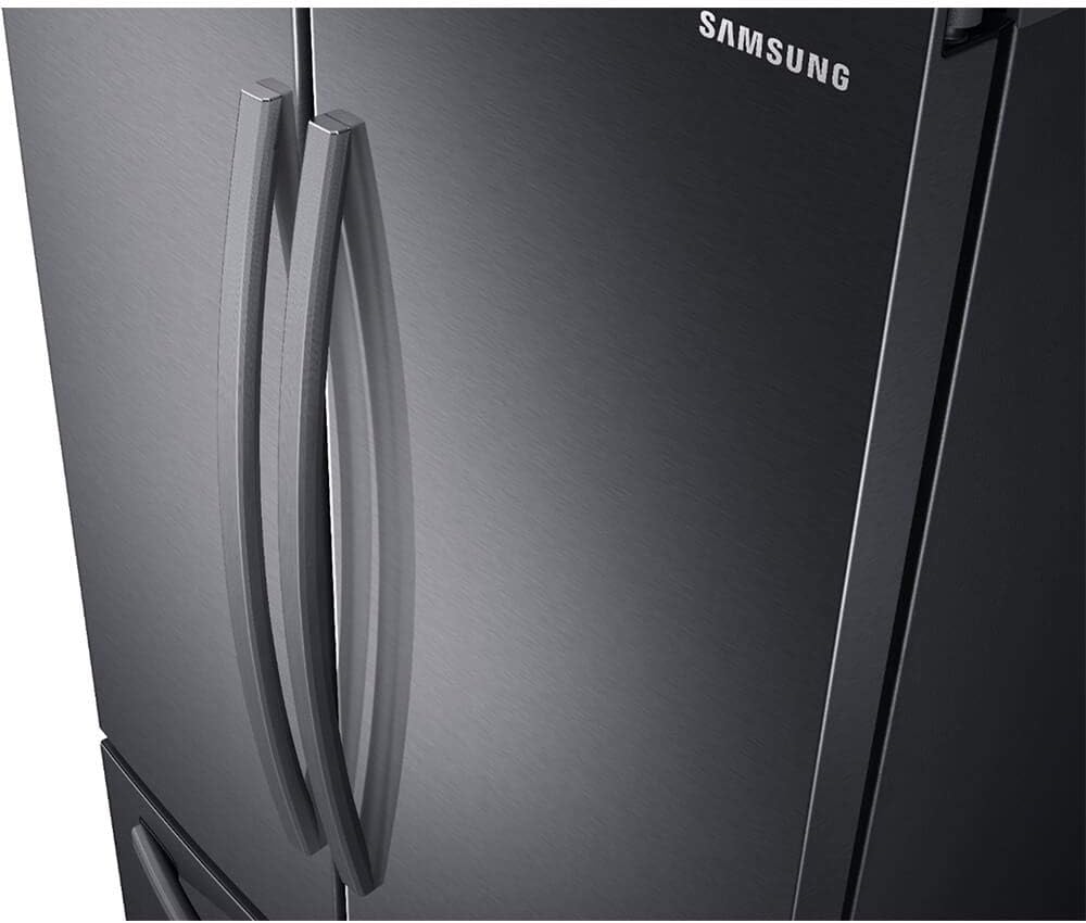SAMSUNG RF28T5001SG 28 cu. ft. Large Capacity 3-Door French Door Refrigerator in Black Stainless Steel