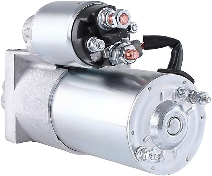 Rareelectrical NEW SBC BBC CHEVROLET STAGGERED BOLT HI TORQUE MINI STARTER FOR 305 350 366 454 COMPATIBLE WITH 168 TOOTH FLYWHEEL