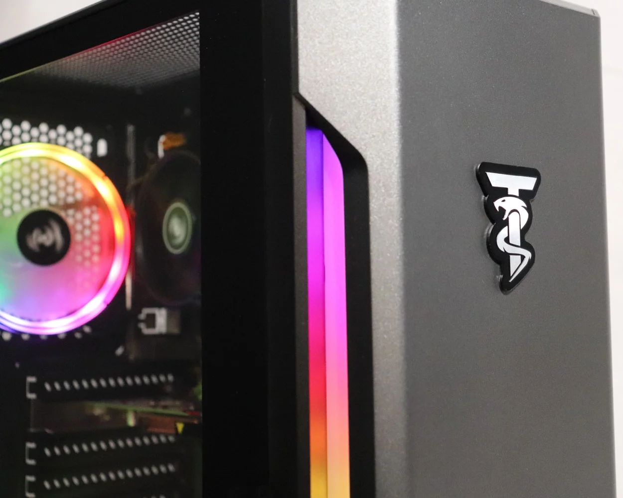 ViprTech Gaming PC Computer Desktop - Intel Core i5, Radeon R7 250 2GB, 8GB RAM, 500GB HDD, RGB, WiFi, Windows 10 Pro, 1 Year Warranty