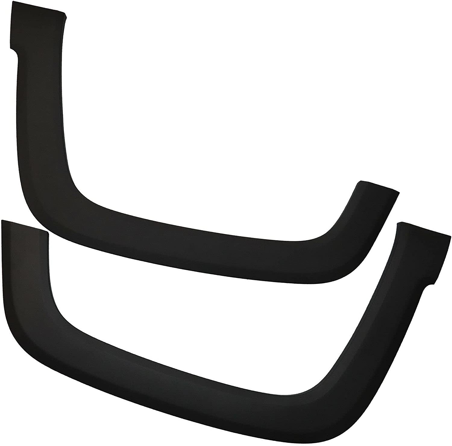 Fichiouy Front Fender Flares Trim for 2015 2016 2017 2018 Jeep Renegade Driver and Passenger Side 5XB65LXHAA 6TB75LXHAA Black