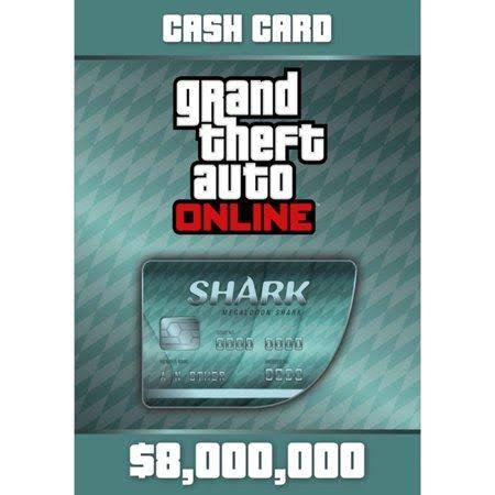 Grand Theft Auto Online : Megalodon Shark Cash Card, Rockstar Games, PC, [Digital Download]