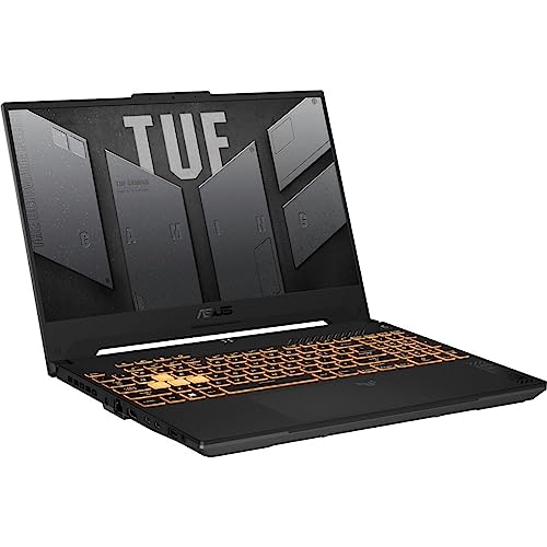 ASUS-TUF F15-Gaming Laptop-4050-12Core i5-13500H - RGB Backlit Keyboard - 15.6 FHD Display 100% sRGB - G-SYNC - Windows 11 - Thunderbolt 4 - HDMI Cable - 2024 (64GB DDR5 RAM |2TB PCIe SSD)
