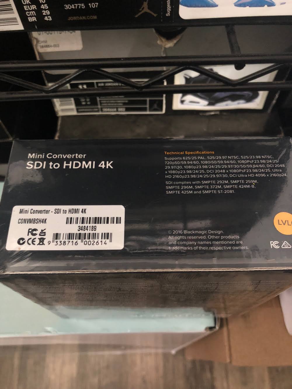 Blackmagic Design CONVMBSH4K SDI to HDMI 4K Mini Converter
