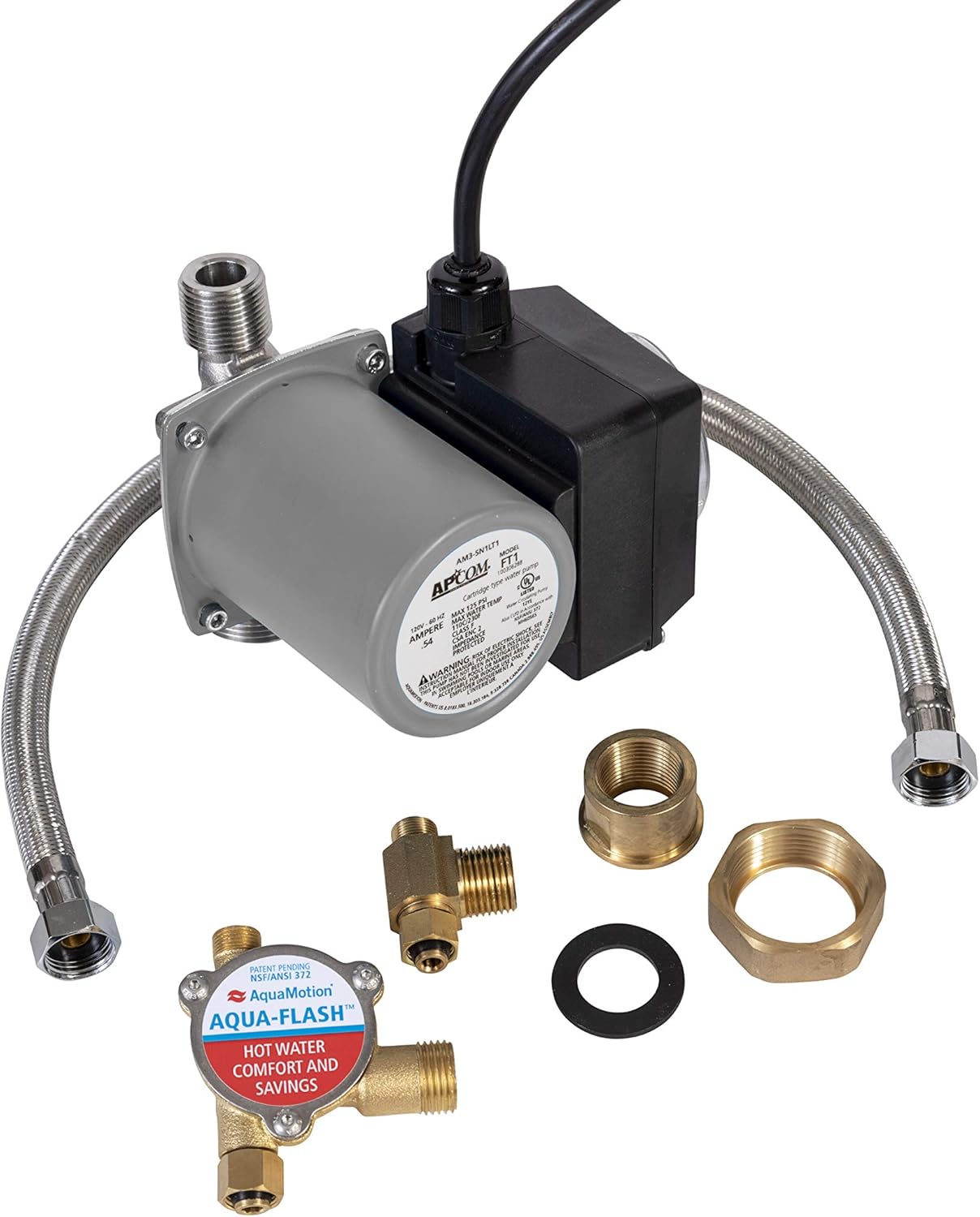 APCOM FT1 Instant Hot Water Recirculating Pump System with Built-in Timer
