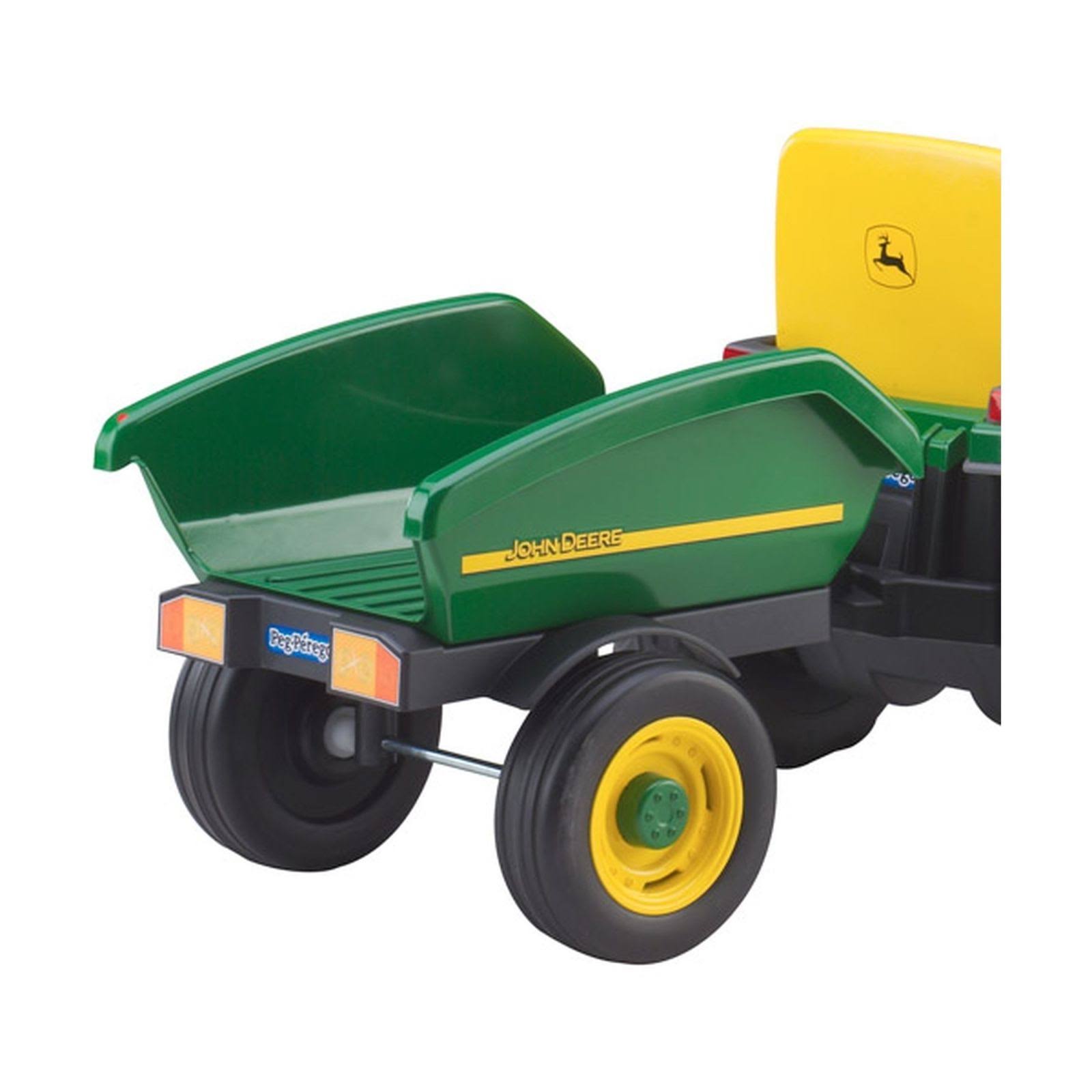 Peg Perego John Deere Farm Tractor and Trailer Pedal Ride-On