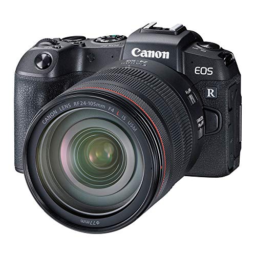 Canon EOS RP Full Frame Mirrorless Vlogging Portable Digital Camera with 26.2MP Full-Frame CMOS Sensor, Wi-Fi, Bluetooth, 4K Video Recording and 3.0” Vari-Angle Touch LCD Screen, Body, Black,