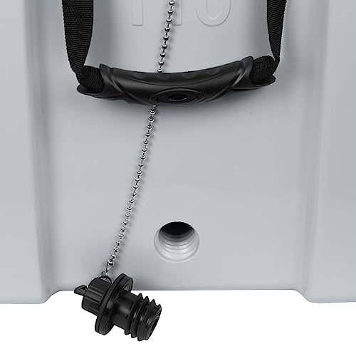 Driftsun 110-Quart Ice Chest, Heavy Duty, High Performance Roto-Molded Commercial Grade Insulated Cooler, White