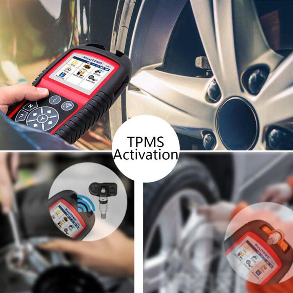 Autel MaxiTPMS TS601, Upgraded of TS508K/TS508/TS408, Wirelessly Sensor TPMS Reprogramming Activation Relearn Tool with OBDII Code Reader Function