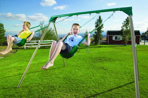 Lifetime Heavy Duty A-Frame Metal Swing Set
