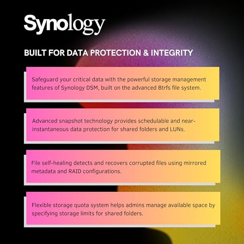 Synology DiskStation DS923+ 4-Bay NAS Enclosure Server, Network Attached Storage, Data Management Solution, AMD Ryzen R1600 Dual-Core up to 3.1 GHz,(16GB DDR4 RAM | NO HDD, SSD)