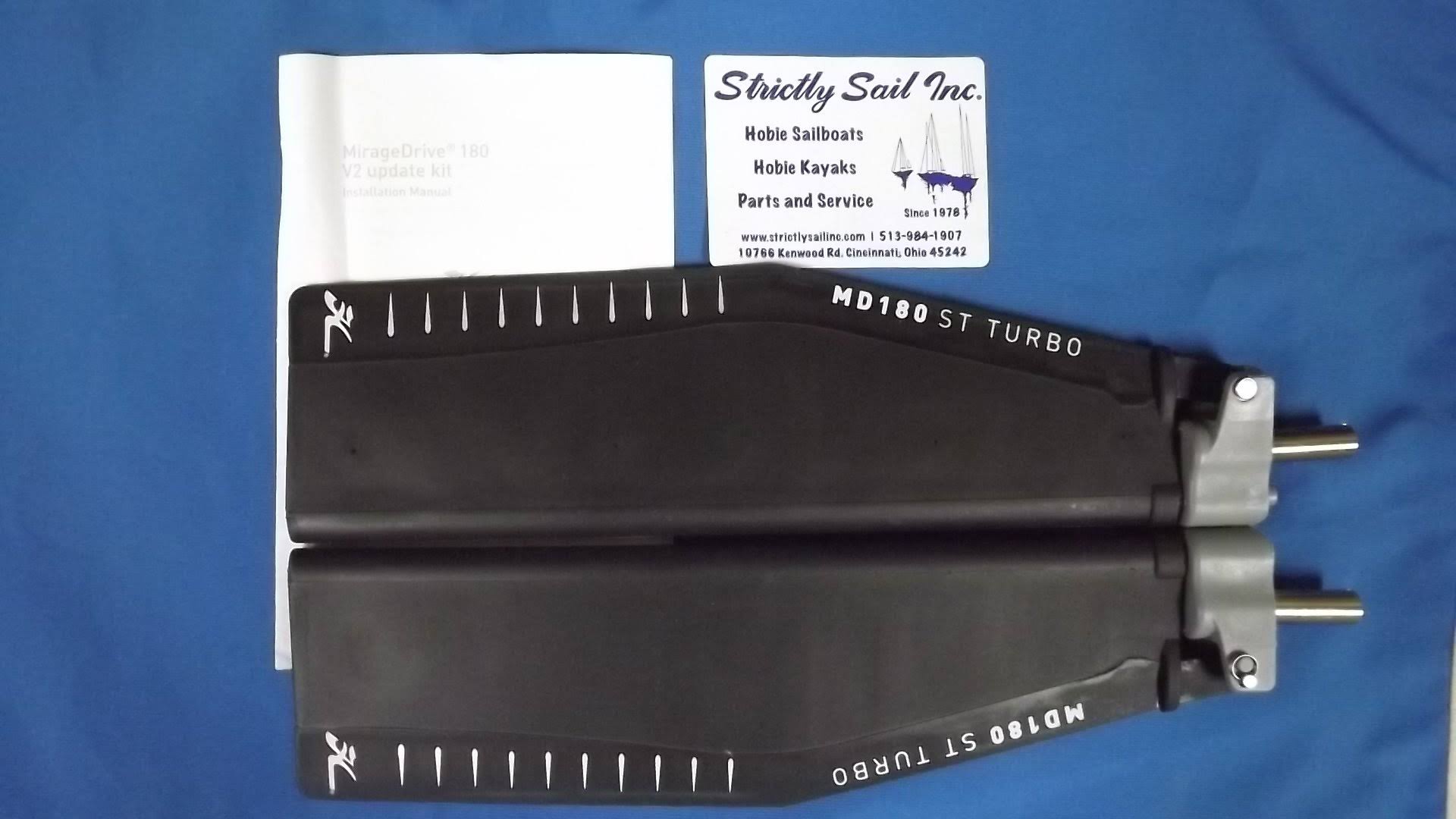 Hobie MD180 V2 Boom Mast Turbo Fin Kit