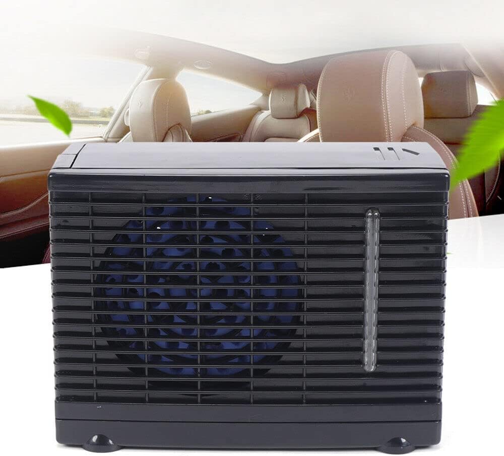 Adjustable Mini Air Conditioner Cooler - 12V Portable Car Air Conditioner Cooling Fan,Car Truck Air Cooler - Mini Air Cooler For Truck VehicleCooling Fan Water Ice Evaporative Pack of 2