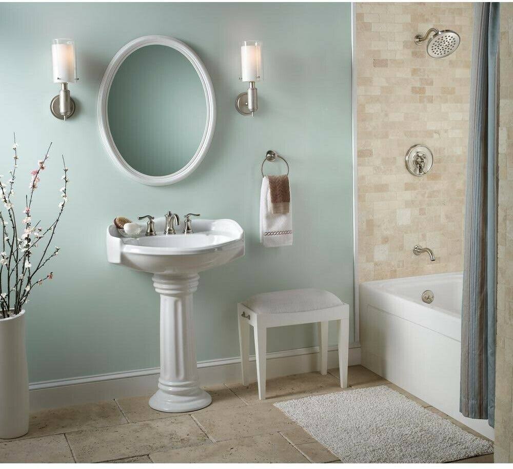 Symmons Winslet Chrome 1-Handle Single Hole WaterSense Bathroom Faucet