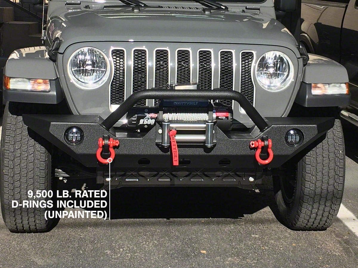 Barricade Trail Force HD Front Bumper Compatible with 18-22 Jeep Wrangler JL