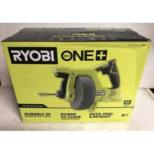 Ryobi 18-Volt One+ Drain Auger P4001 - Shop Hardware Tools Online Store