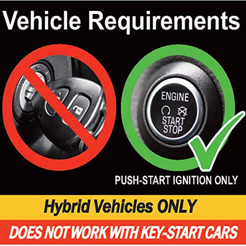 MPC Complete Remote Activated Remote Start Kit Compatible with Lexus CT200h 2011-2017 - Hybrid - Firmware Preloaded