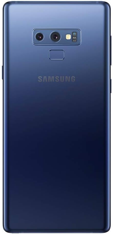 Samsung Galaxy Note 9 (SM-N960F/DS) 6GB / 128GB (Ocean Blue) 6.4-inches LTE Dual SIM (GSM ONLY, NO CDMA) Factory Unlocked - International Stock No Warranty (Renewed)