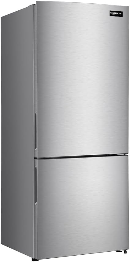 RV Bottom Freezer Refrigerator, 15.5 cu.ft. Stainless Steel | Unbeatable Convenience | Stylish Design | Twist Icemaker | R-1542SS