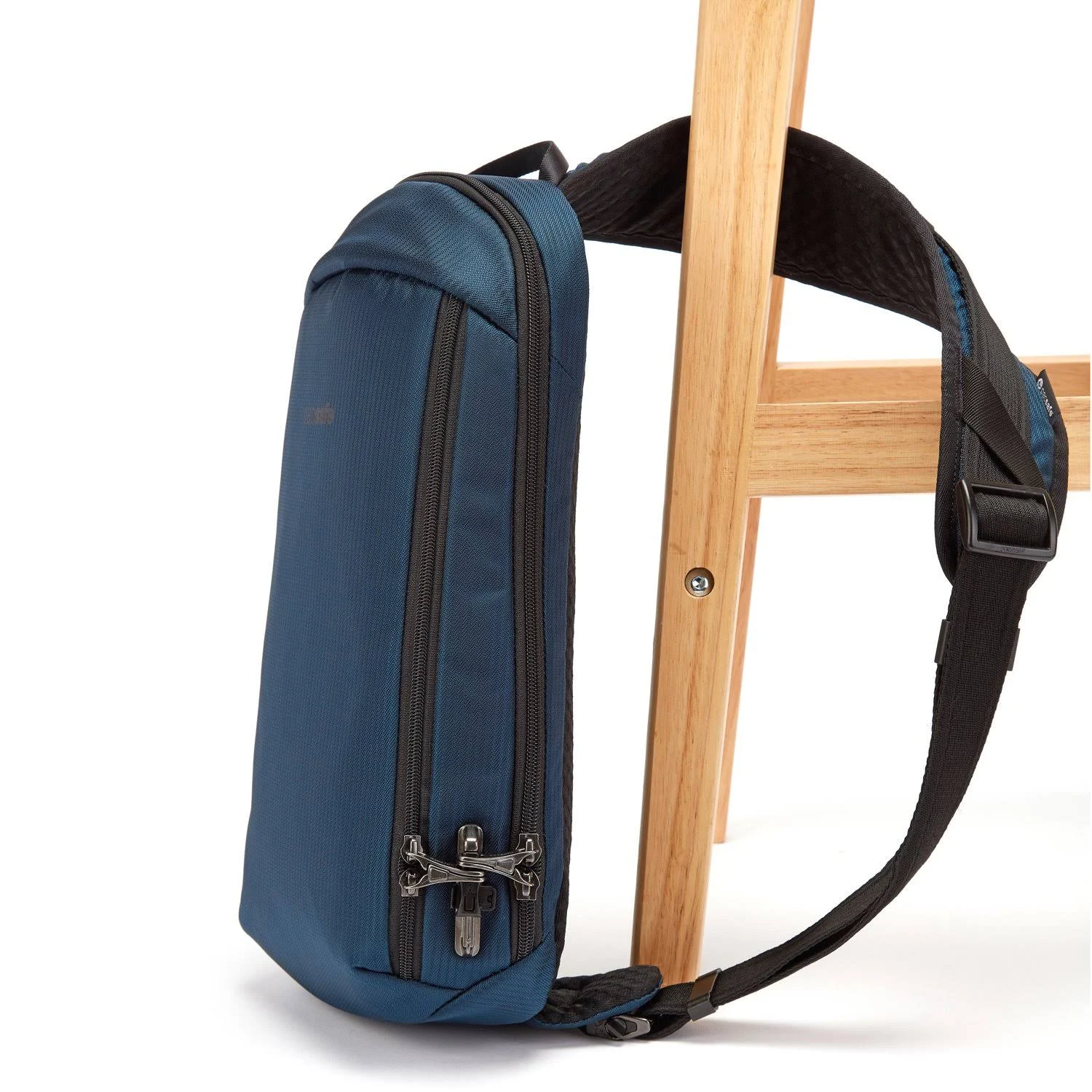 Pacsafe Vibe 325 ECONYL Anti Theft Sling Pack Black