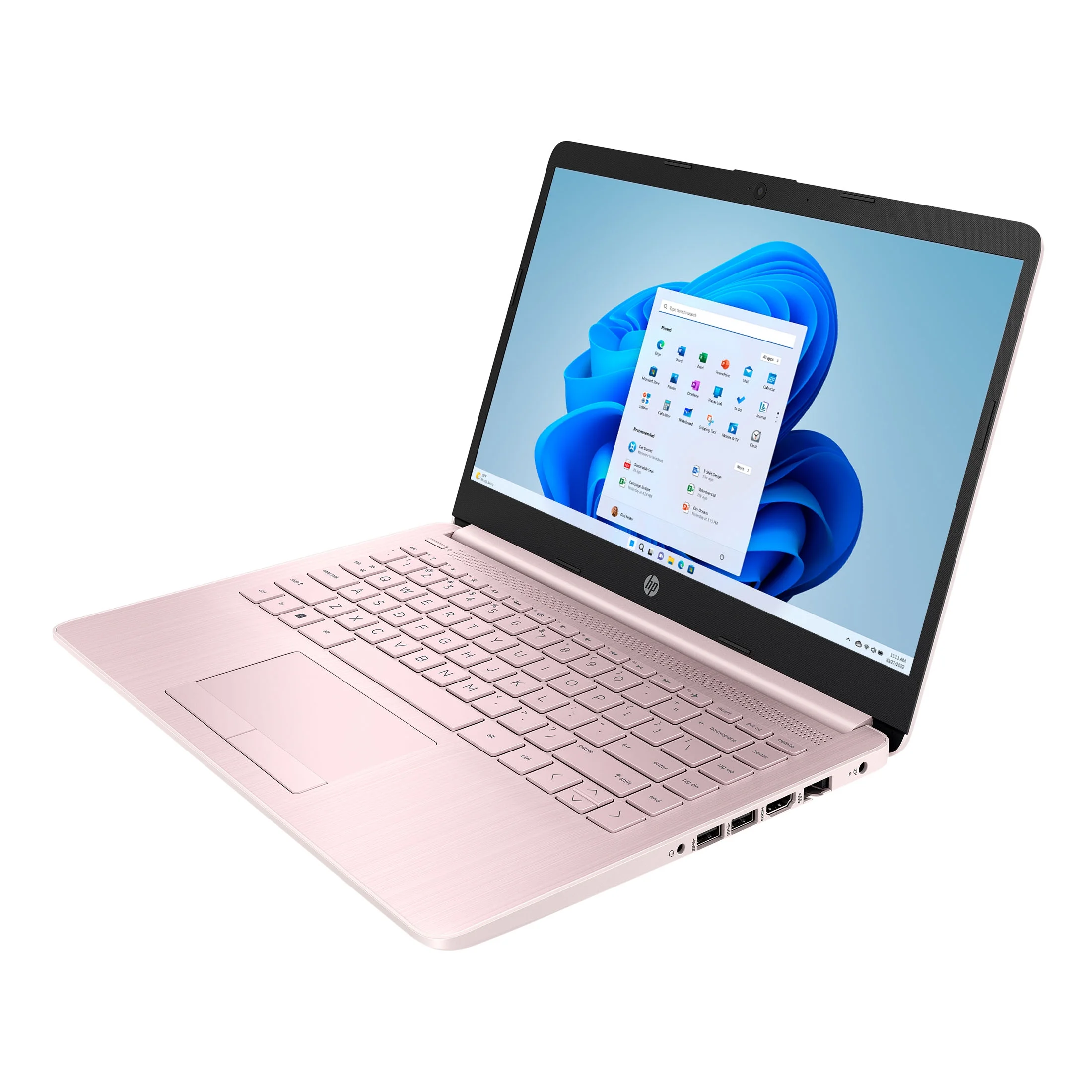 HP Stream 14 inch Laptop Intel Processor N4102 4GB RAM 64GB eMMC Pink (12-mo. Microsoft 365 included)