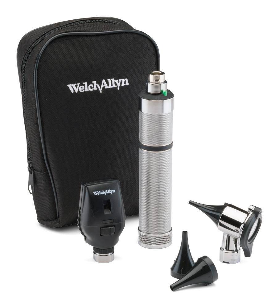 Welch Allyn Wel 97121 Diagnostic Set with Pneumatic Otoscope in Soft Case