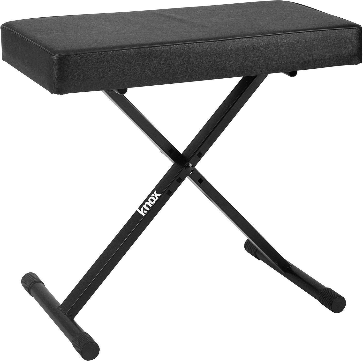 Yamaha P45B Digital Piano with Knox Bench,Knox Double x Stand, Headphones, Dust