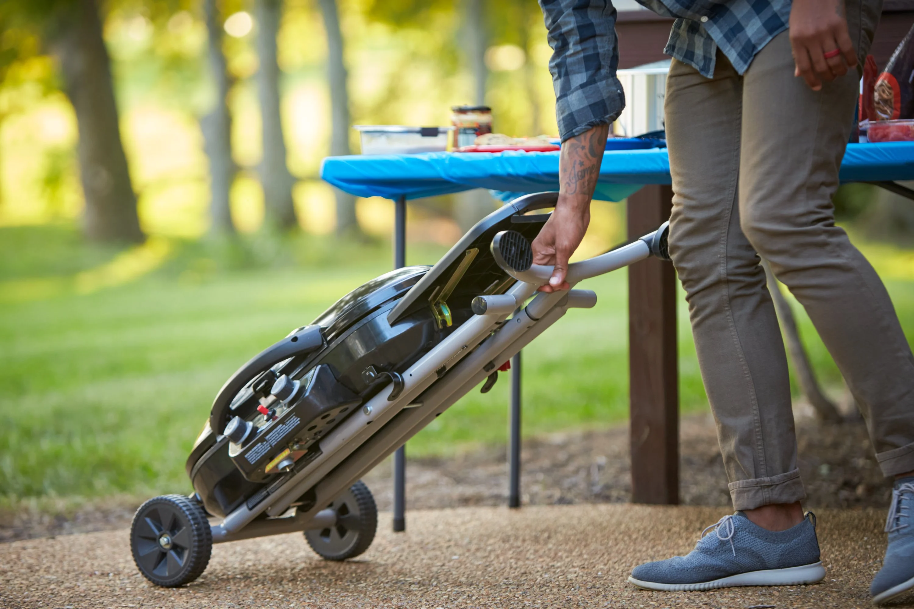 Coleman RoadTrip X-Cursion 2 Burner Propane Gas Portable Grill