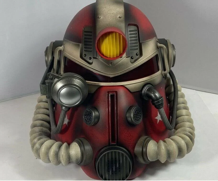 Fallout 76 T-51 Power Armor Helmet 1:1 Replica Nuka Cola Edition Post