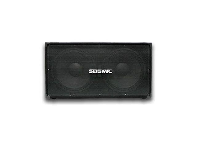 Seismic Audio 215 Bass Speaker Cabinet 2x15 PA DJ 600 Watts New Dual