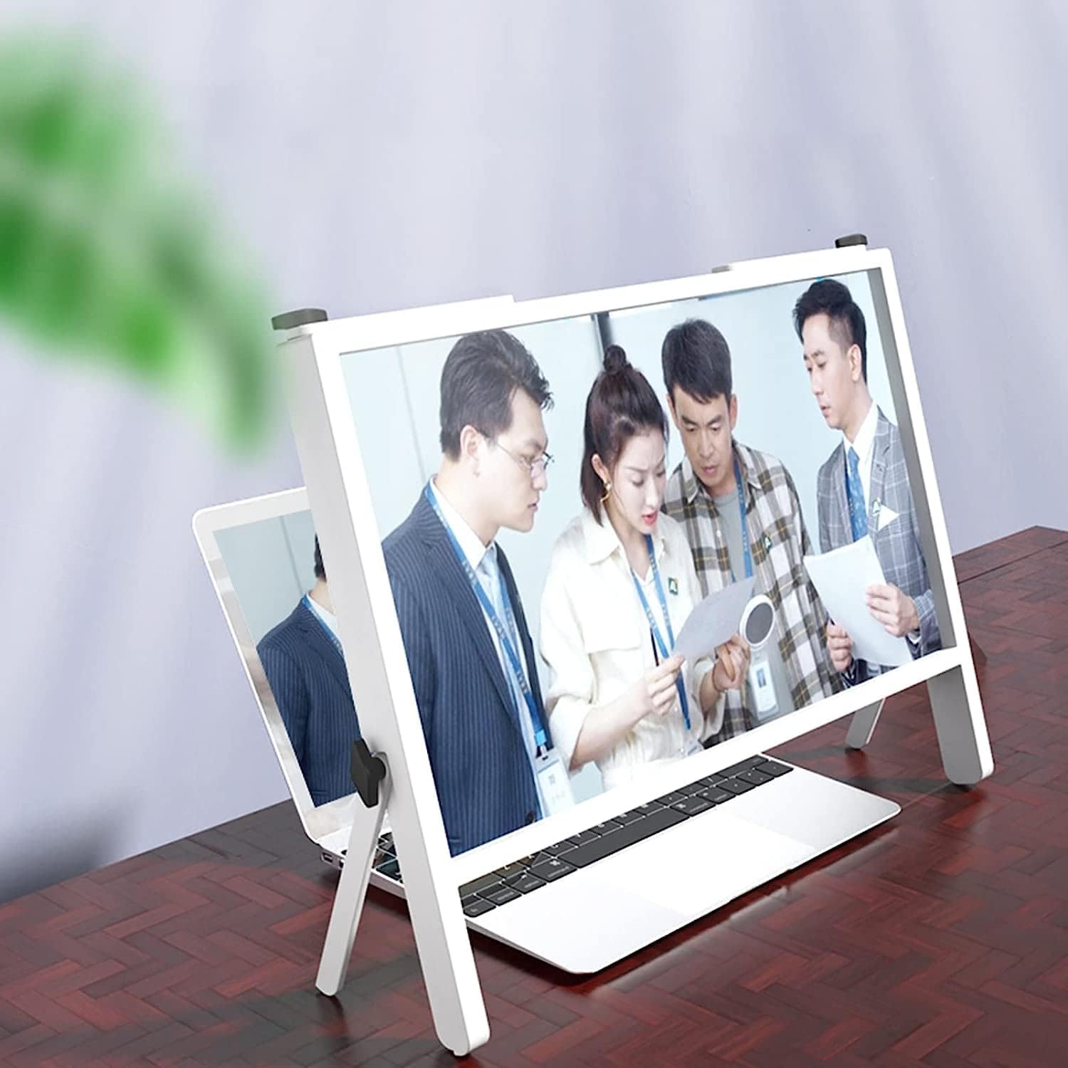 Magnifying Glass,Laptop Screen Anti-Blue Light Computer Screen Protector, 21 Inch Convenient Folding Projection Display, A Gift for Family and Childrendesk Accessories