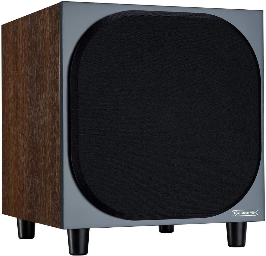 Monitor Audio Bronze W10 Bronze 6G Series Subwoofer Walnut (Each) Latest Generation