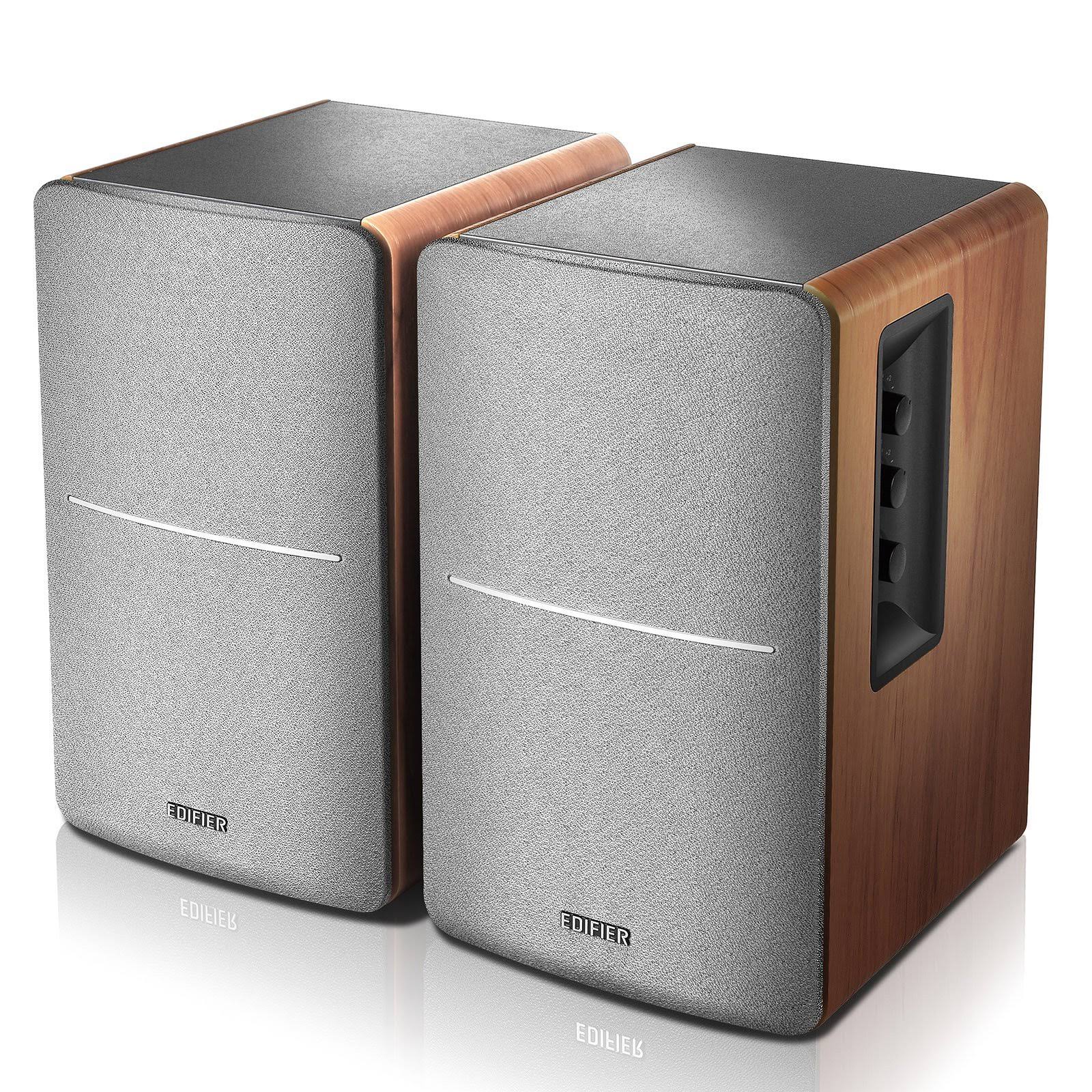 Edifier R1280DB Powered Bluetooth Bookshelf Speakers - Optical Input - Wireless