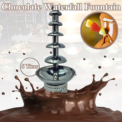 HQHAOTWU Chocolate Fountain Machine for Party