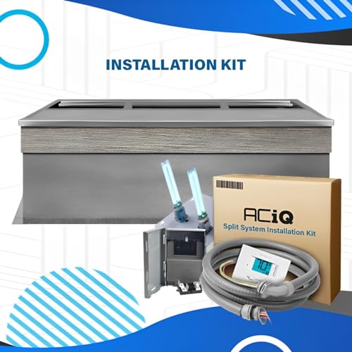 ACiQ 13.4 SEER2 2.5 Ton Heat Pump Packaged Unit System w/Additional Kit and Back-up Heat Kit of Choice | Multi-positional Orientation Configuration, Scroll Compressor, Single Stage Condenser