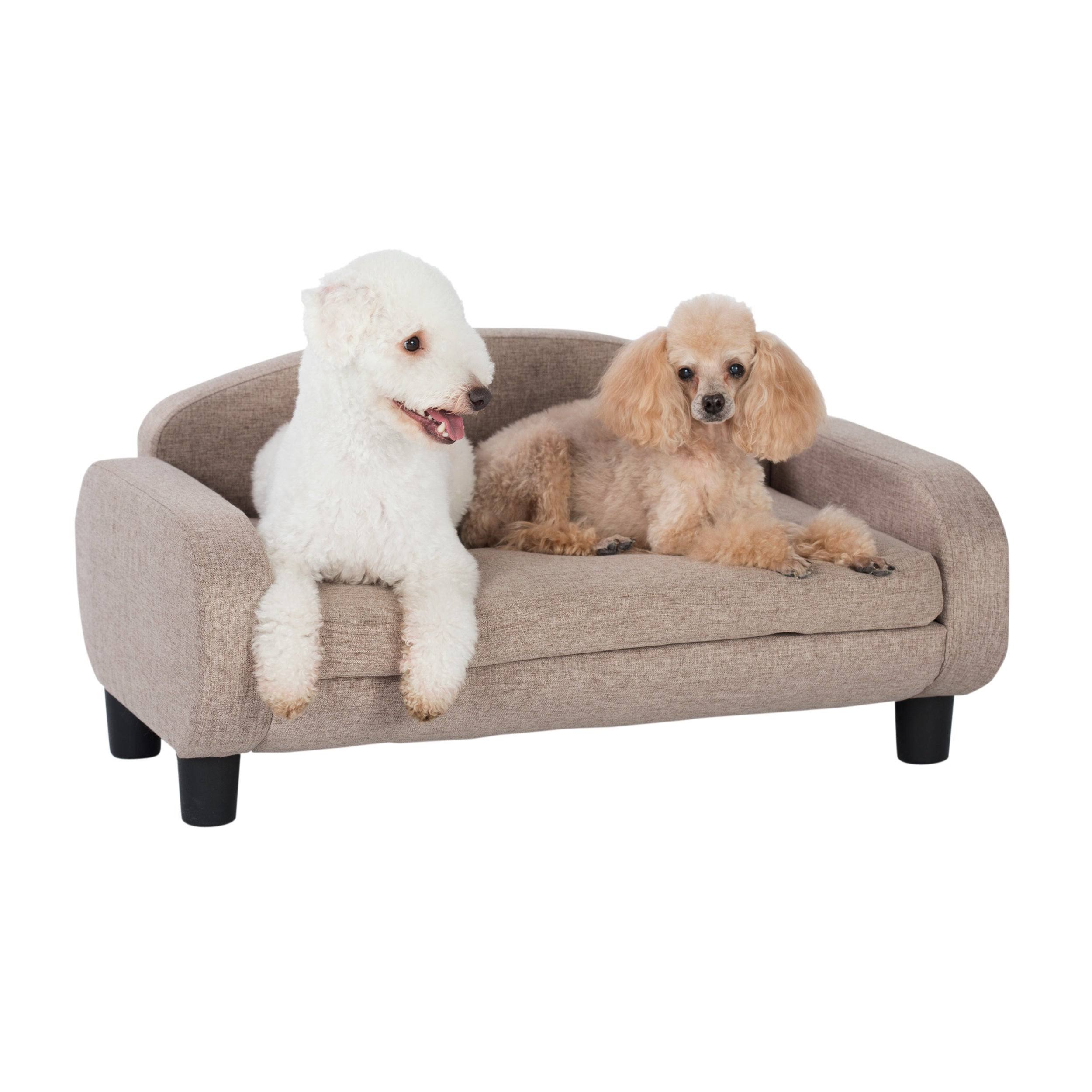 Paws and Purrs Pet Sofa Bed - Dark Grey, Gray