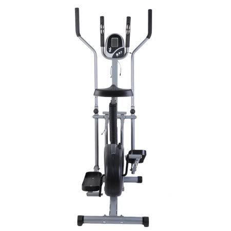 Plasma Fit Elliptical Machine Trainer 2 in 1 Exercise Bike Total Cardio Fitness Home